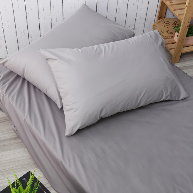 E-ROU 伊柔寢飾 德國魯道夫銀離子抗菌防蟎防水保潔墊 枕頭套 S05 2個