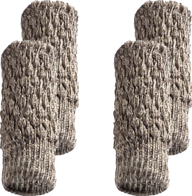 小麥購物 加厚針織椅腳套 15g Y778 4個, 卡其色, 5組