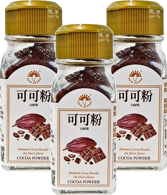 新光洋菜 可可粉, 25g, 3瓶