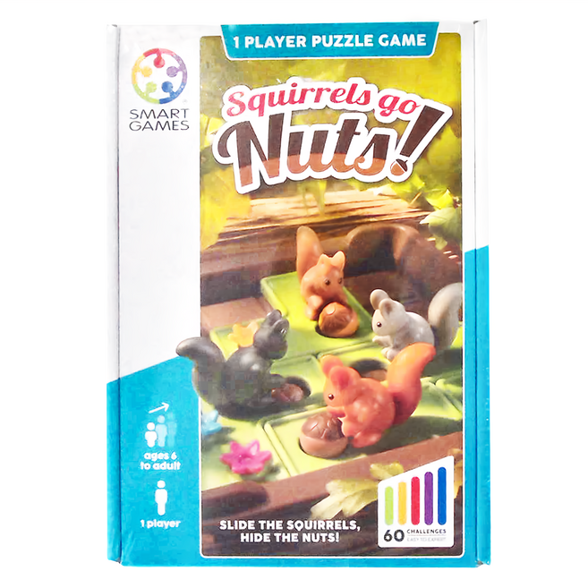 SMART GAMES 推推松鼠, 1組