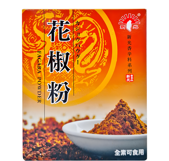 新光洋菜 花椒粉 精選小紅袍 麥芽糊精 全素, 600g, 1盒