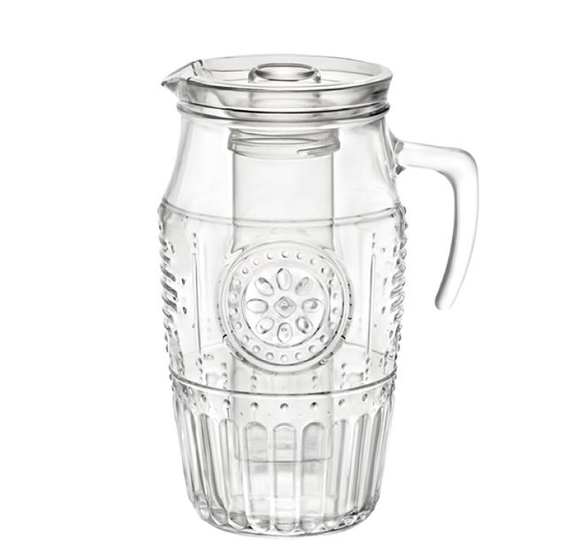 Bormioli Rocco Romantic 水壺 玻璃材質 義大利產 106x236mm, 1.8L, 1個