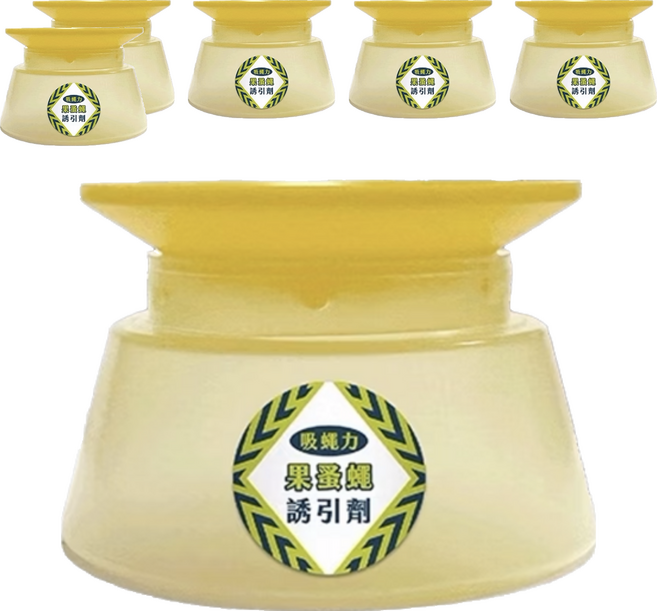 中西化學工業 夜安寧 吸蠅力果蚤蠅誘引劑, 40ml, 6盒