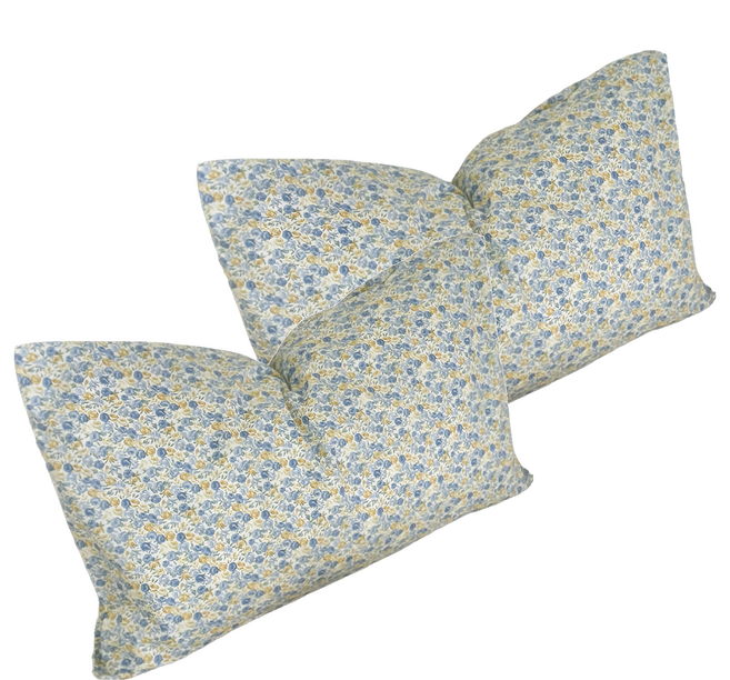 韓系碎花純棉枕頭套 2個