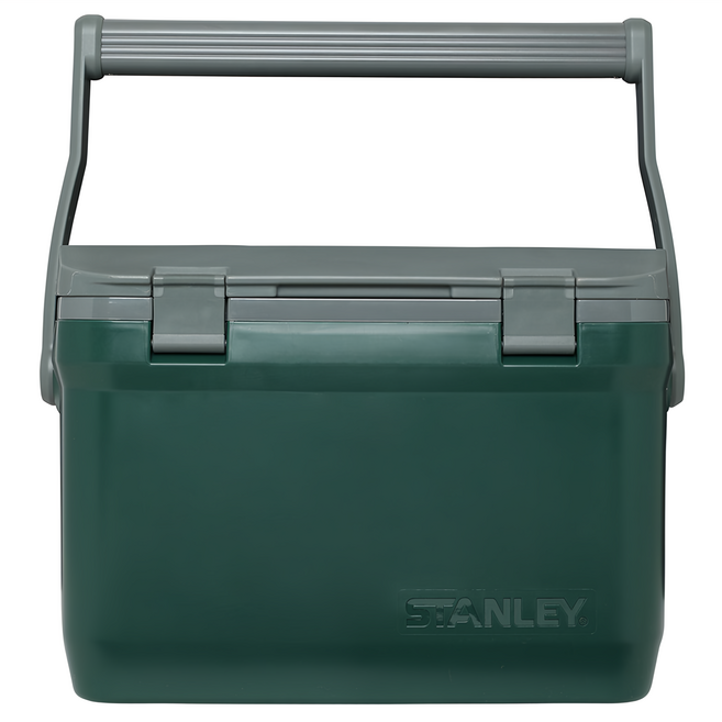 STANLEY 台灣公司貨 冒險系列 Coolers 戶外冰桶, 錘紋綠, 15.1L, 1個