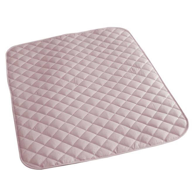 PRIELLE 兒童棉質防水保潔墊 3層防水結構 四季可用, 粉紅色, 1個