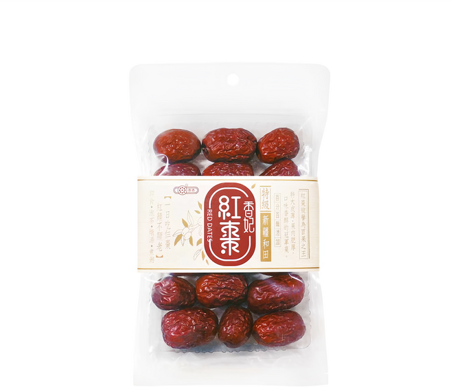 惠香食品 香妃紅棗, 180g, 1包