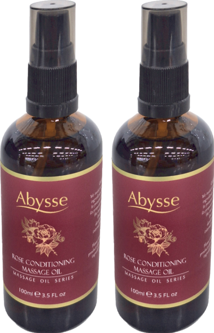 Abysse 玫瑰調理按摩精油, 2瓶, 100ml