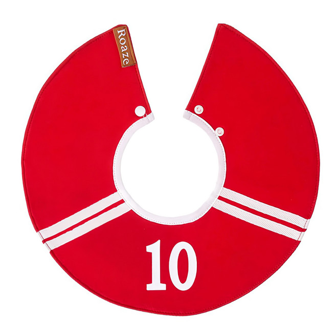 Roaze 柔仕 日系圍兜 純真系列, 紅色, 1入, 1件