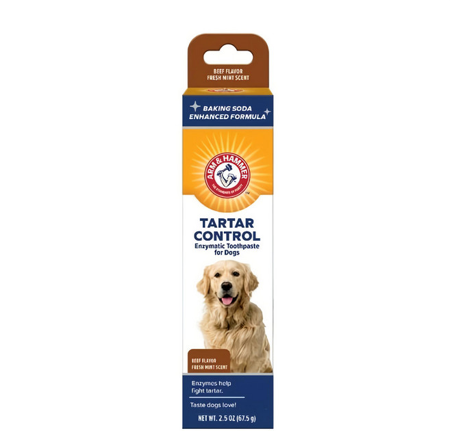 ARM&HAMMER 犬用酵素牙膏 除垢, 1個