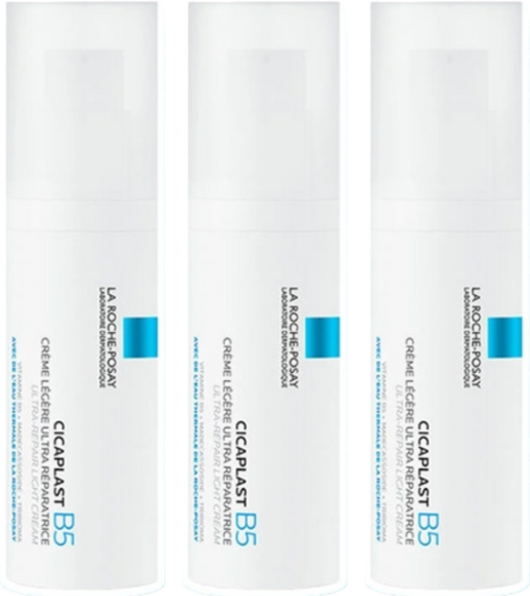LA ROCHE POSAY 理膚寶水 台灣公司貨 B5全面修復凝乳, 40ml, 3瓶