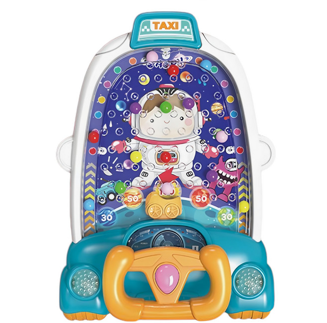 小貝星 電動聲光彈珠台遊戲 柏青哥 2850, 1組, 綠色