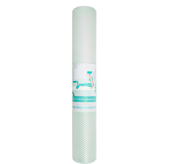comet Sports EVA顆粒運動滾輪, 薄荷綠, 1個