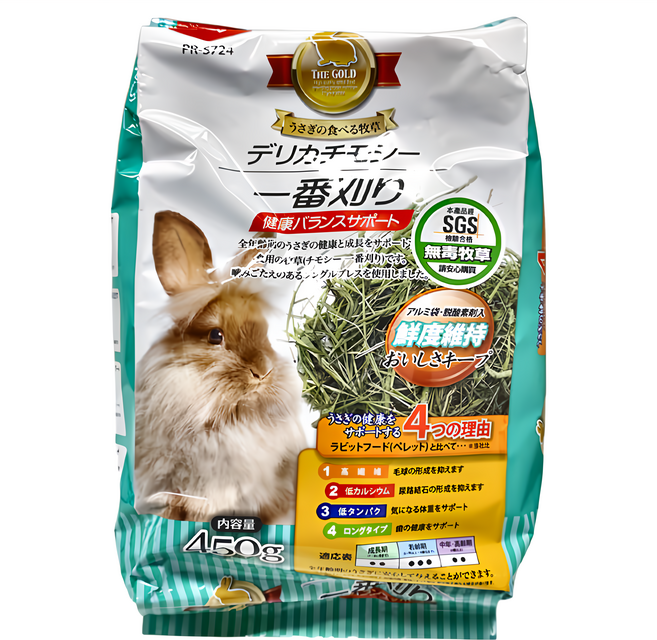 PetBest 金牌頂級脫氧保鮮 提摩西草, 1包, 450g