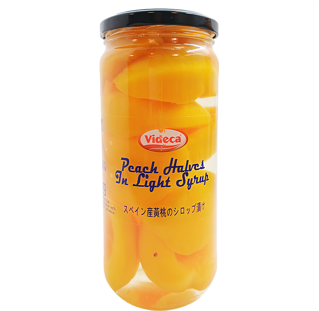 Videca 維德卡 特級切片水蜜桃 西班牙產, 400g, 1罐