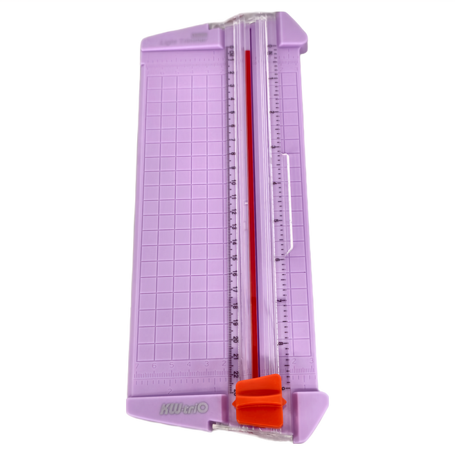 KW-triO 堡勝企業 高效輕型裁紙機 285 x 115 x 30mm 粉淺紫 139g, A5, 13930