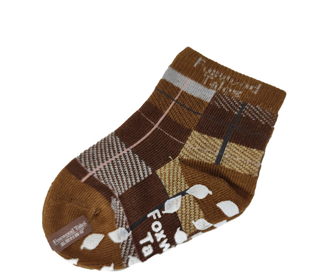 Foxwood Tales 狐狸村傳奇 蘇格蘭紋抗菌襪7-9cm