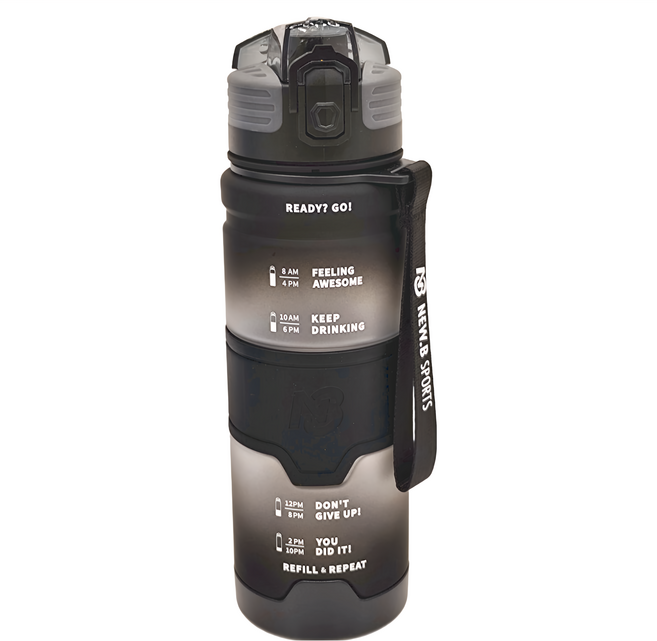 UPSTYLE 牛氣彩虹杯 UPKZ-TR9061, 耀黑, 500ml, 1個