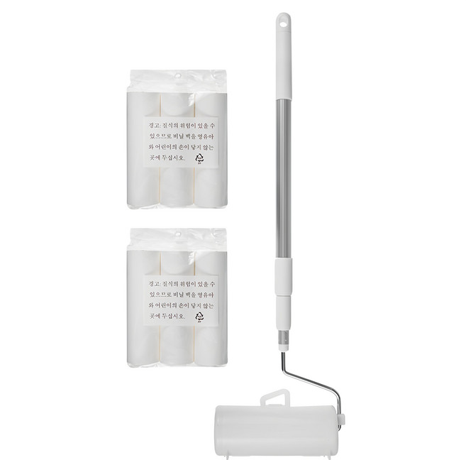 comet 斜撕自黏三段式除塵滾輪 + 補充滾輪 6個, 1組