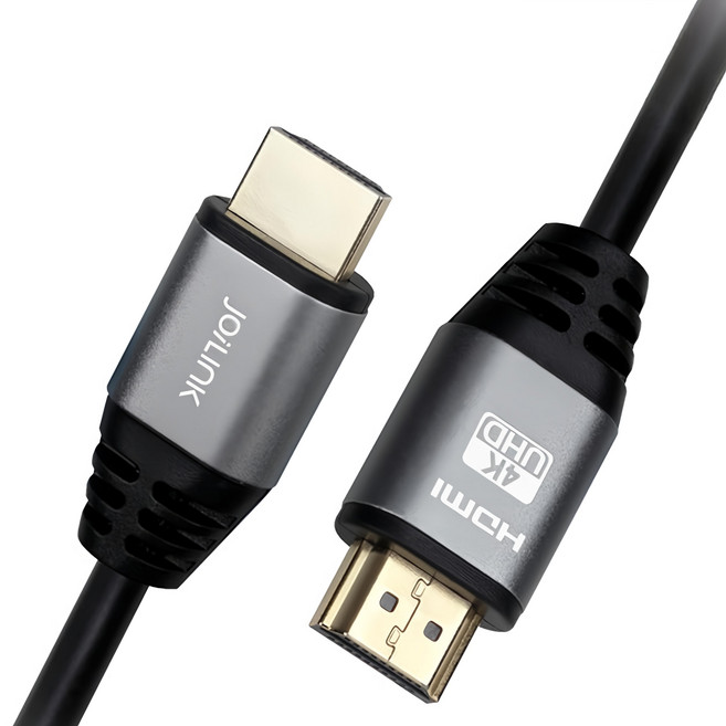 HL HDMI 鋁合金超高畫質影音線 24K鍍金接頭, 4K01M02, 1個