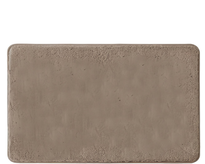 寢室安居 柔綿極厚3cm蛋糕絨吸水地墊, 水泥灰