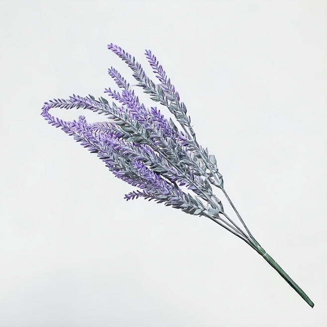 Floral M 花藝 南法薰衣草花園仿真花, 莫內紫, 1支