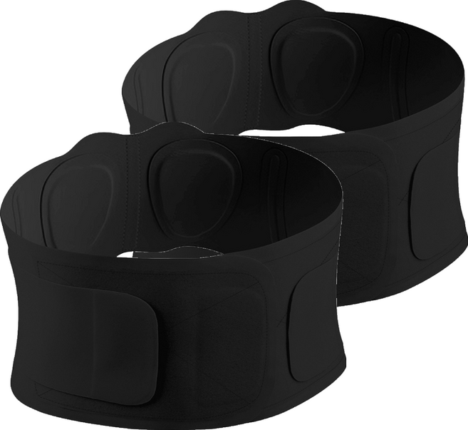 MICHAEL FITNESS 麥克健身 輕薄隱形護腰 0.2cm超薄 POM賽鋼支撐板, 2個