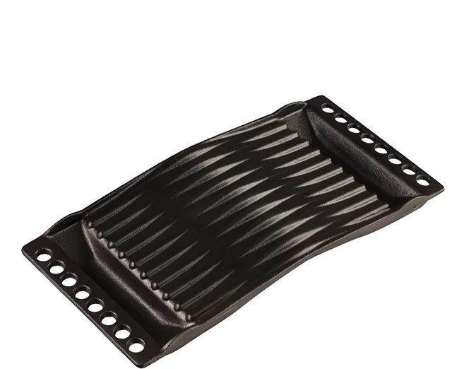 Campingmoon 柯曼 鑄鐵烤盤 W3 35.5 x 17 x 4 cm 3.2kg, 35.5cm, 1個