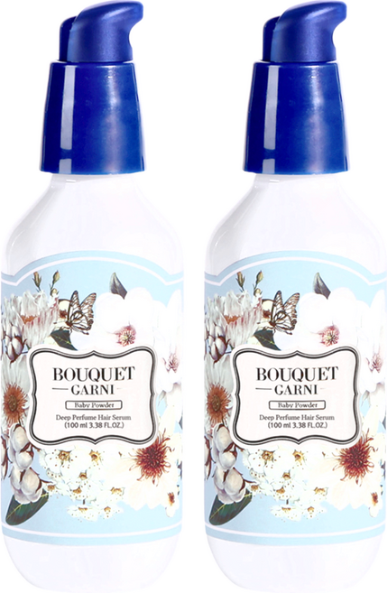 BOUQUET GARNI 香水護髮精華 嬰兒爽身粉香, 100ml, 2瓶