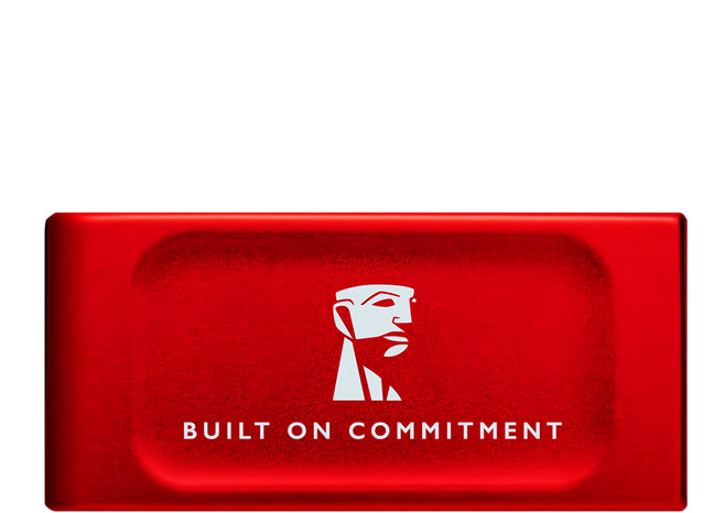 Kingston 金士頓 新版 行動固態硬碟 XS1000R, 2TB, 紅色