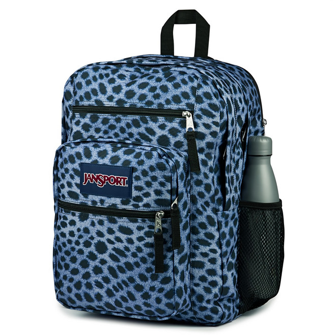 JANSPORT BIG STUDENT後背包 JS0A47JKLL5, 紫豹紋, 1個