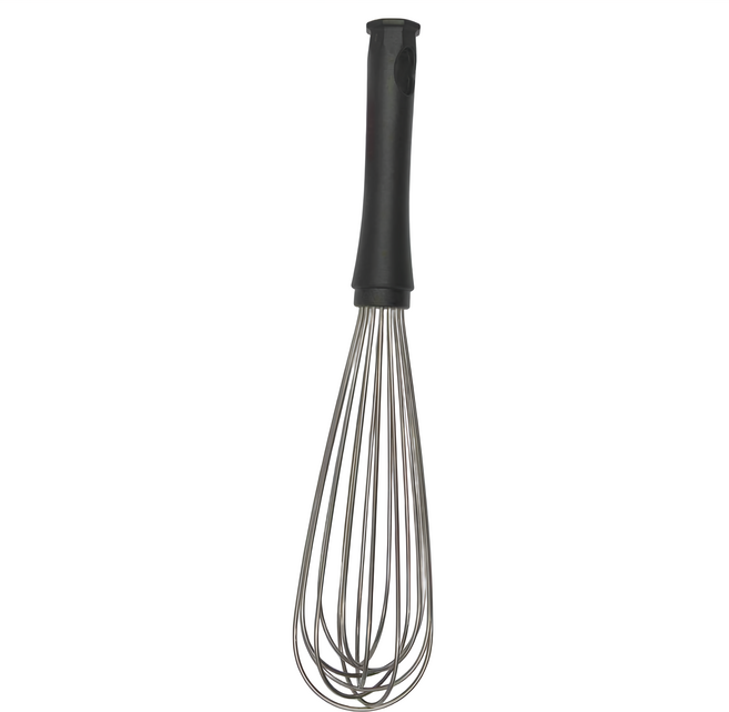 PADERNO 不沾耐熱打蛋器 L35cm, 銀色 + 黑色, 1支