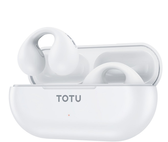 TOTU 拓途 OWS開放式骨傳導真無線藍牙耳機, BE-2-OWS, 白色
