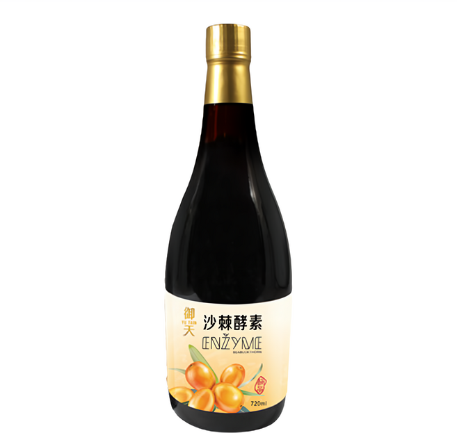 必盛氏 草本之家 御天沙棘蔬果酵素液, 720ml, 1瓶