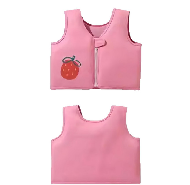 兒童浮力背心, 粉色草莓