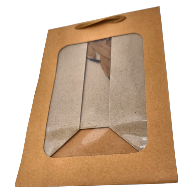 櫥窗紙袋 20 x 16 x 30cm 10個, 牛窗, 1組