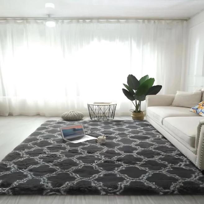 Arbor Home 喬木居家 北歐風漸層渲染長絨毛地毯