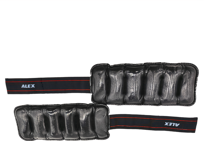 ALEX SPORTS 丹力 PU型多功能加重器, 黑色, 1個