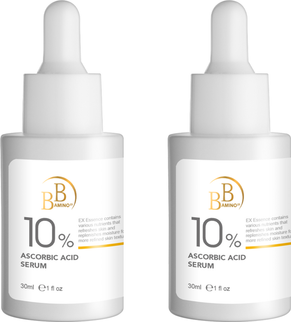 BB AMINO 科研 10%維他命C淨白精華, 30ml, 2瓶