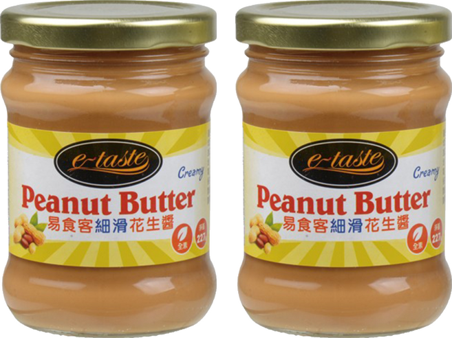 e-taste 易食客 細滑花生醬 227g