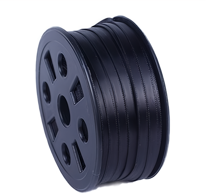 Knockone 高密度緞帶 5mm 黑色 90m 禮品包裝緞帶 生日裝飾緞帶 手工藝材料, 1捲