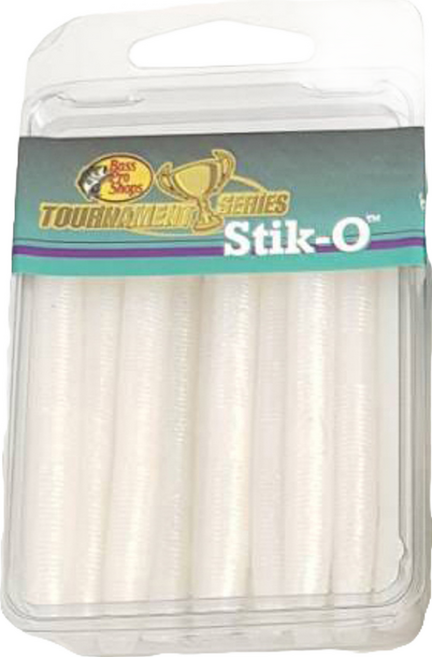 Bass Pro Shops 3吋招牌棒棒蟲 Stik-O, 珍珠白, 1盒
