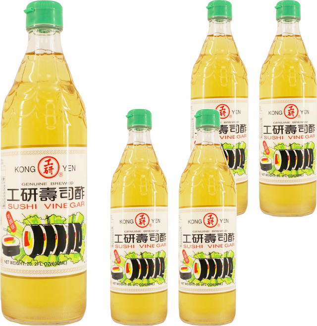 KONG YEN 工研 壽司醋, 600ml, 5瓶