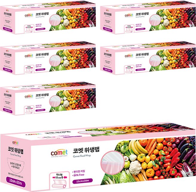 comet 保鮮膜, 30m, 6盒