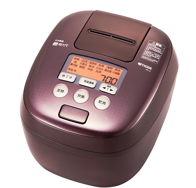 TIGER 虎牌 可變式雙重壓力IH炊飯電子鍋 10人份, JPT-H18R, 咖啡色