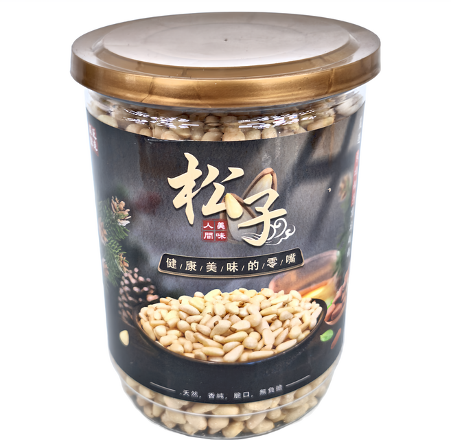 品鮮生活 極品野生紅松子 純素養份, 300g, 1罐