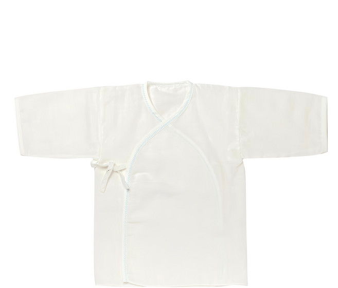 New Star 明日之星 新生兒棉紗肚衣 雲朵白