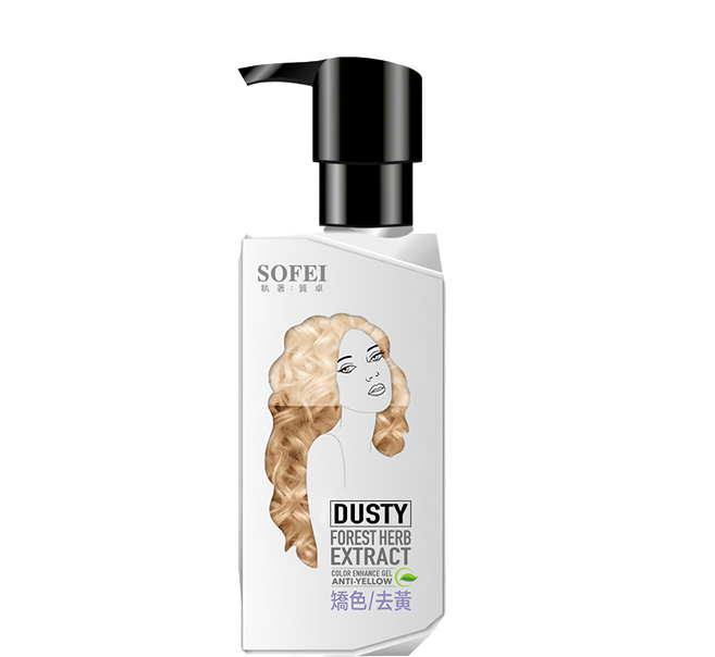 SOFEI 舒妃 型色家 植萃添加染髮補色露 矯色/去黃, 200ml, 1件