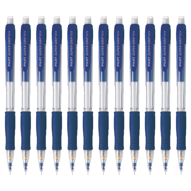 PILOT 百樂 七彩自動鉛筆 H-185, 0.5mm, 12支
