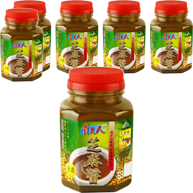 Ladyship 貴夫人 特級芝麻醬, 520g, 6罐